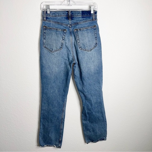 Abercrombie & Fitch Jeans Women 29 8 The 90s Straight Ultra High Rise Distressed - Picture 3 of 8